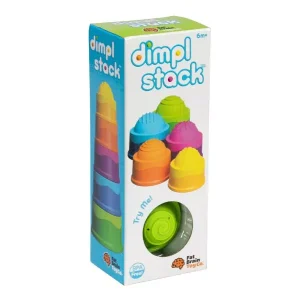 Fat Brain Toys: Puha toronyépítő bébijáték